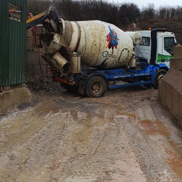 Green Circle's ready mix concrete delivery