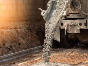 concrete pouring