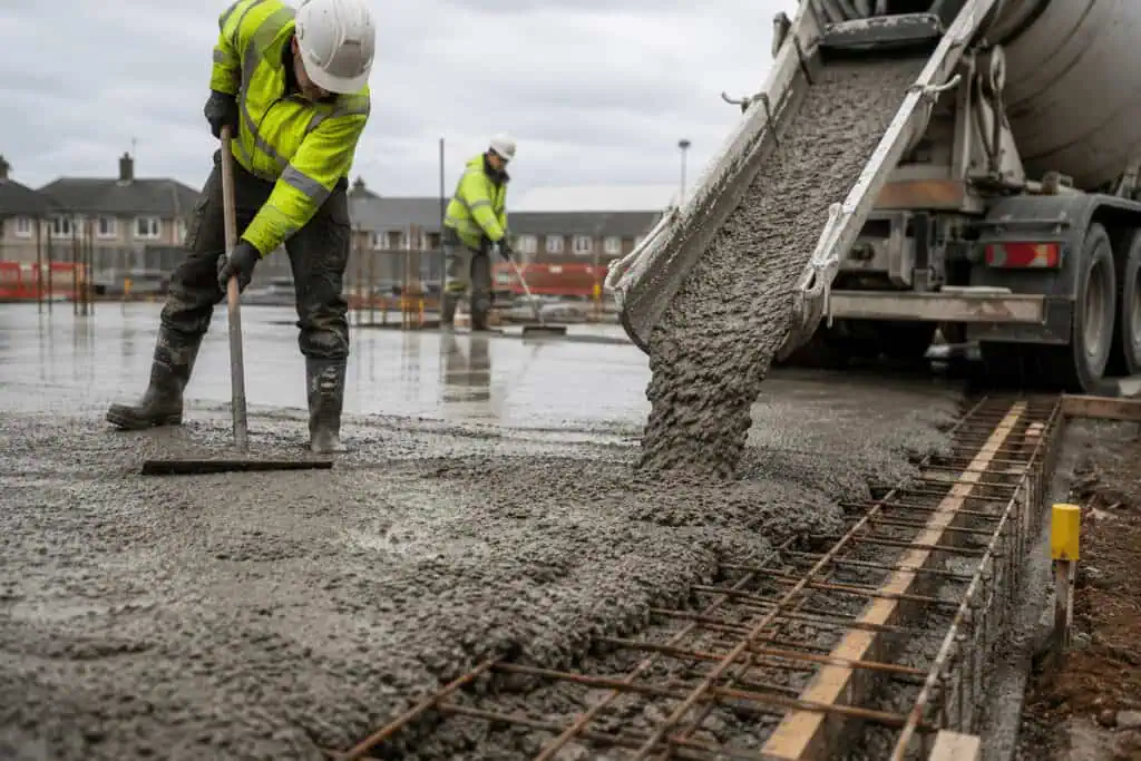 Concrete in Bridgend